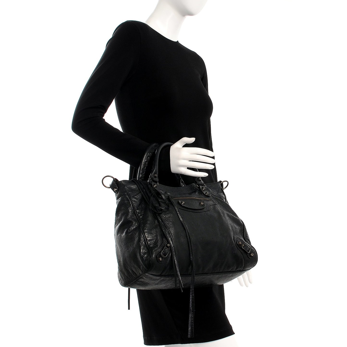 Agneau Classic Hardware Velo Black