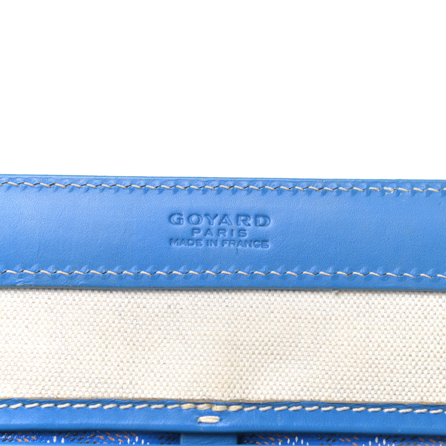 Goyard Goyardine Bellechasse PM Sky Blue 6 of 10