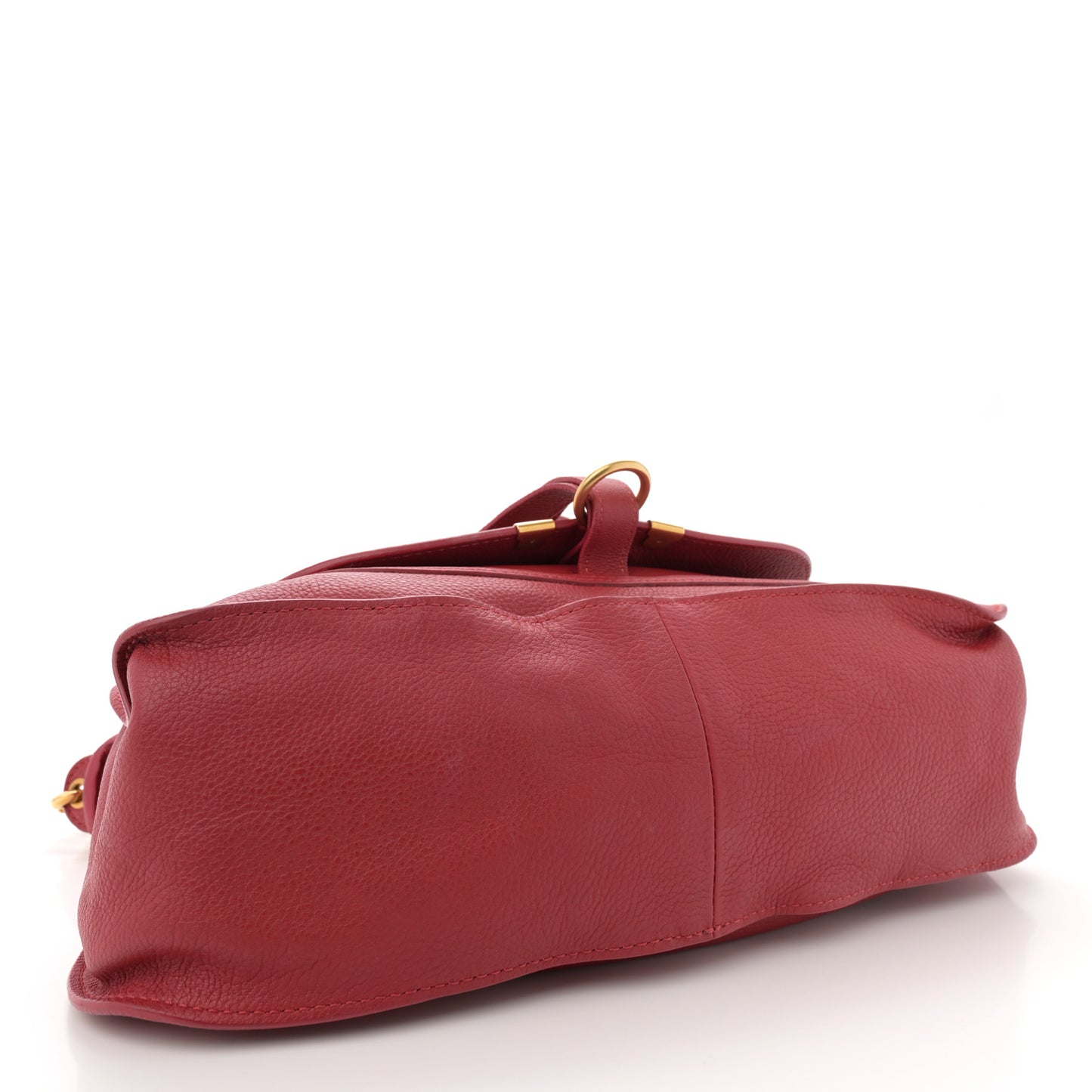Calfskin Medium Marcie Satchel Red