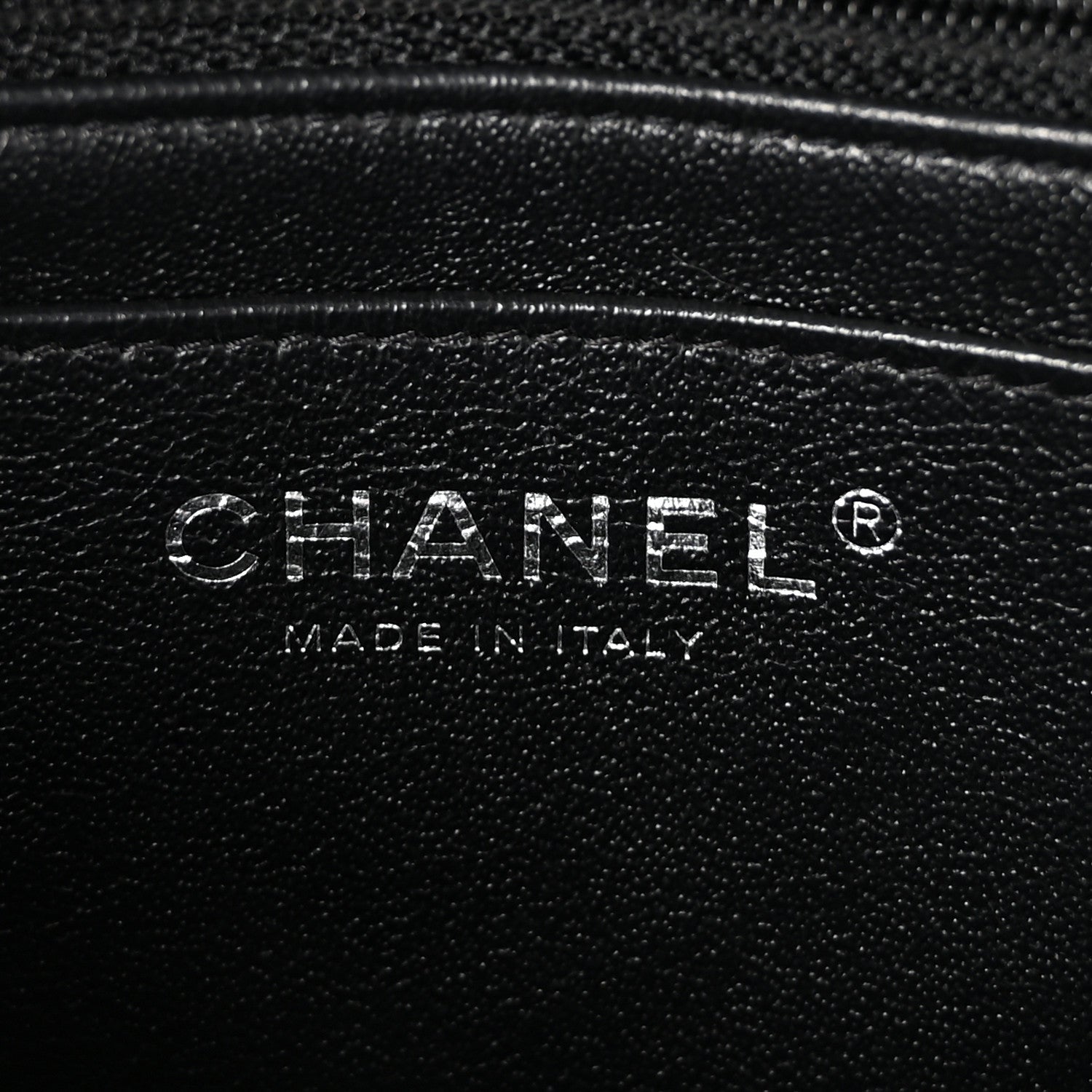 Chanel Lambskin Quilted Mini Rectangular Flap Black 6 of 10