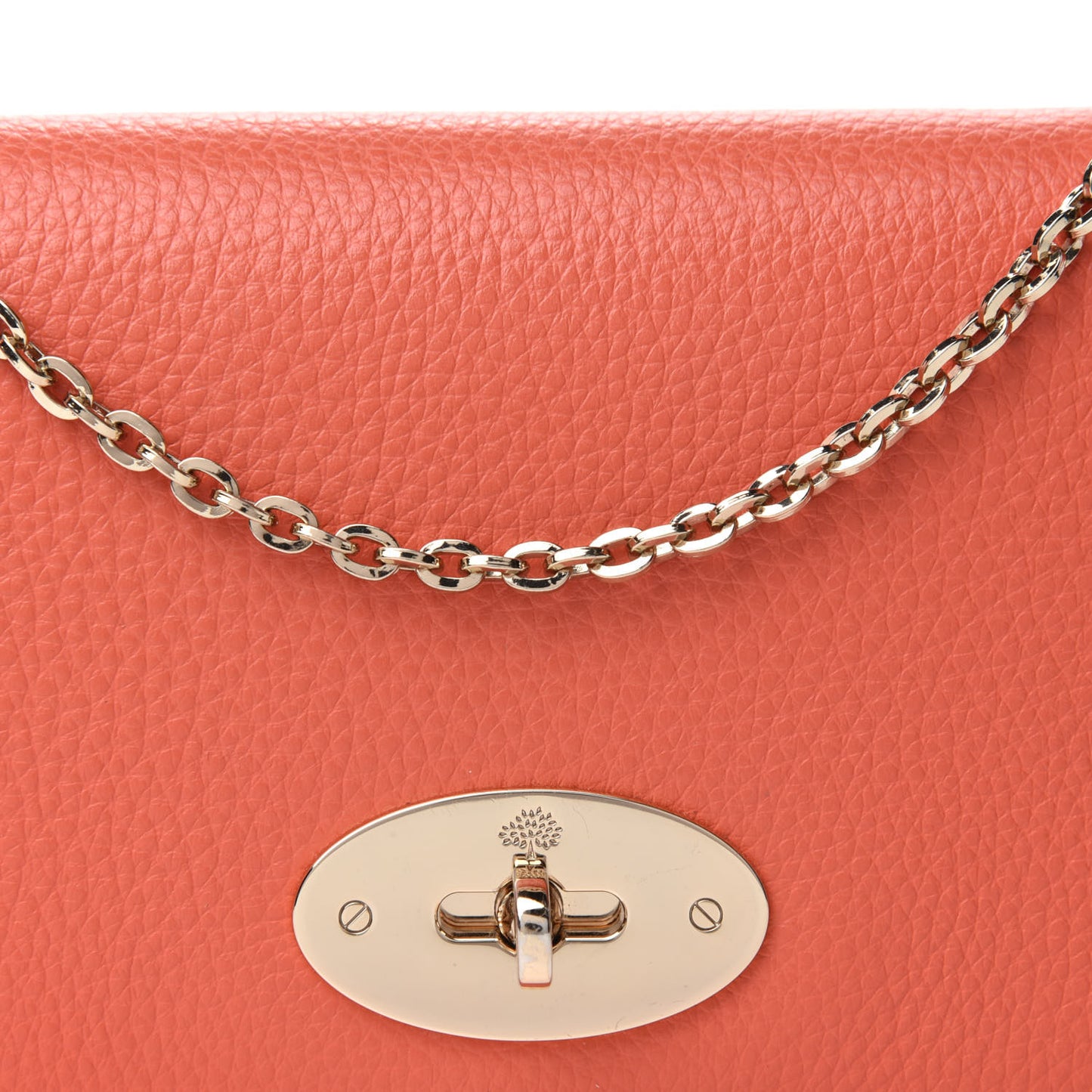 Grainy Print Bayswater Clutch Wallet Burnt Orange
