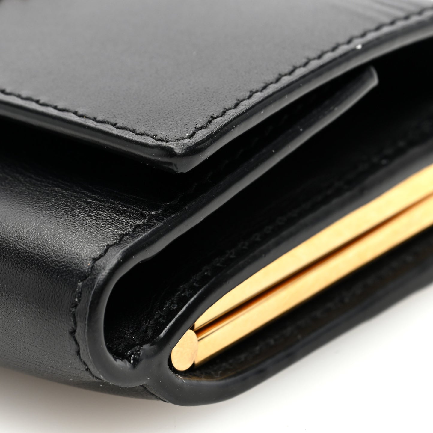 Smooth Calfskin Monogram Rider Belt Bag Black