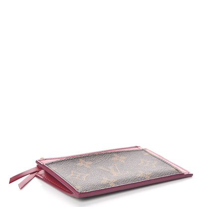 Louis Vuitton Monogram Zipped Card Holder Fuchsia 4 of 6