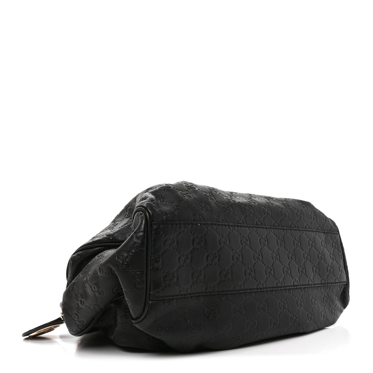 Gucci Guccissima Medium Sukey Tote Black 4 of 10