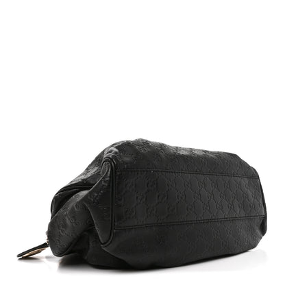 Gucci Guccissima Medium Sukey Tote Black 4 of 10
