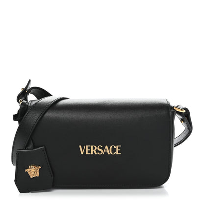 Versace Lambskin Tag Mini Bag Black 1 of 11