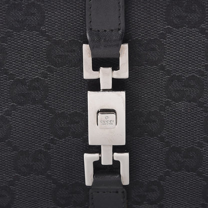 Gucci Monogram Piston Lock Compact Wallet Black 12 of 12