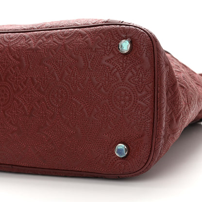Louis Vuitton Monogram Lambskin Antheia Ixia MM Fuchsia 9 of 13