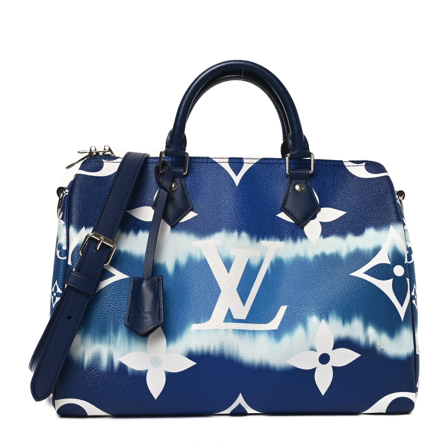 Monogram Escale Speedy Bandouliere 30 Blue
