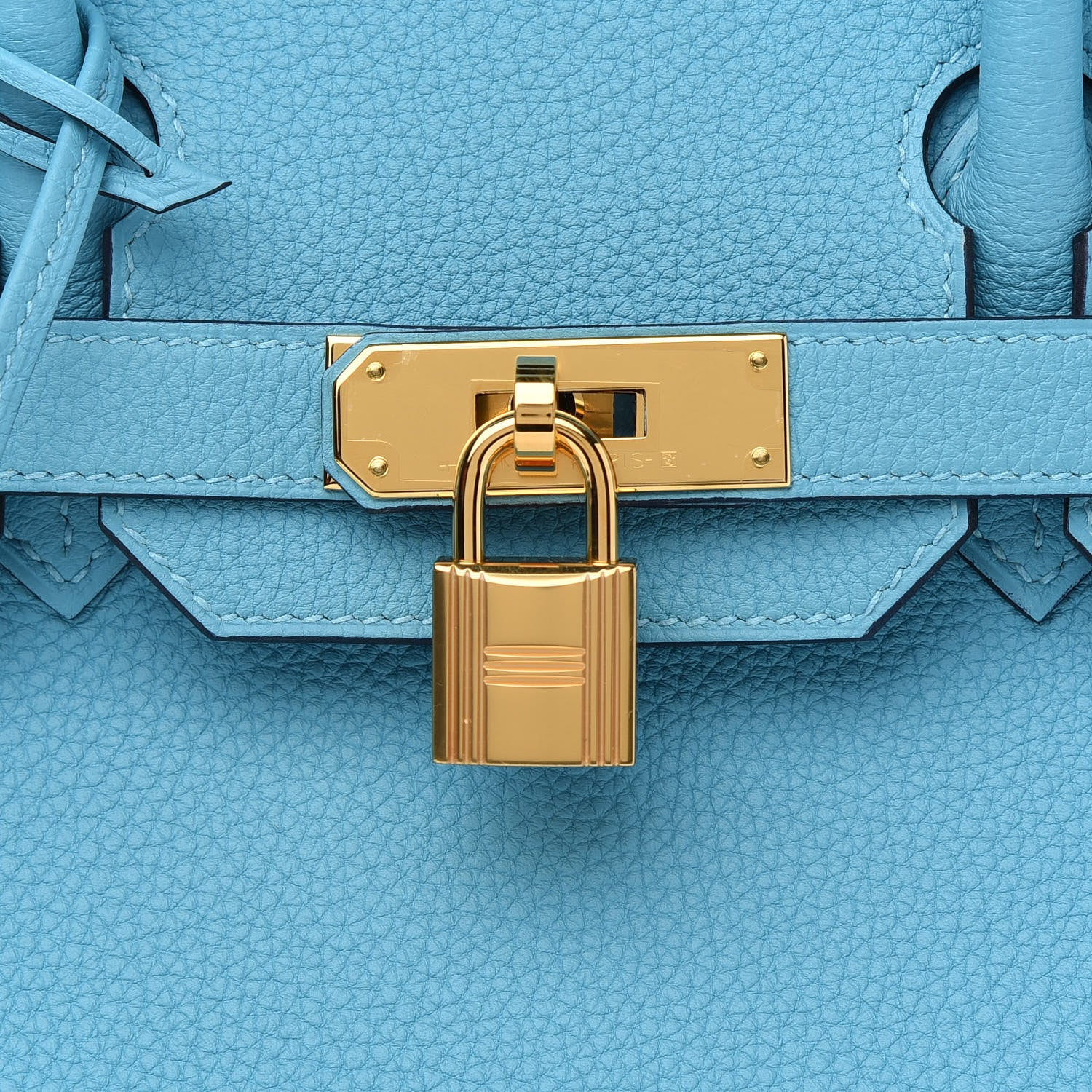 Hermes Togo Birkin 30 Blue Du Nord 8 of 10