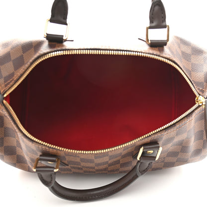 Louis Vuitton Damier Ebene Speedy 30 4 of 10