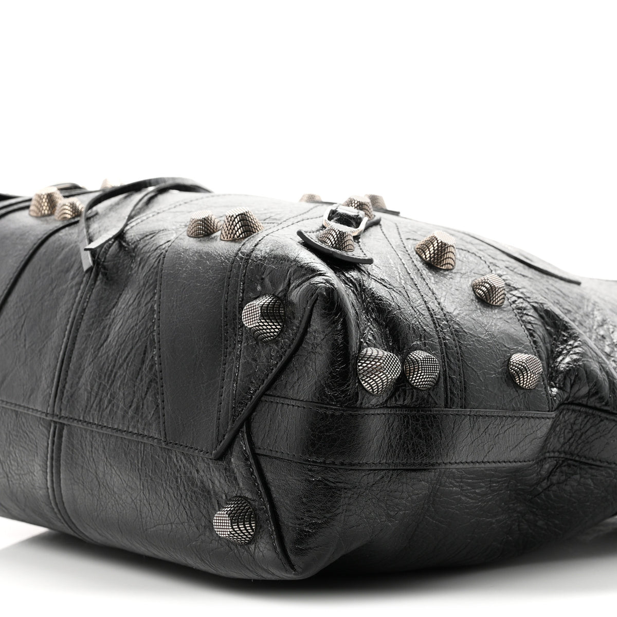 Agneau Arena Medium Le Cagole Carry All Bag Black