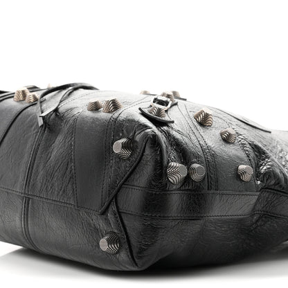 Balenciaga Agneau Arena Medium Le Cagole Carry All Bag Black 9 of 9