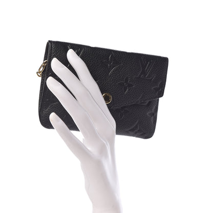 Louis Vuitton Empreinte Key Pouch Black 2 of 7