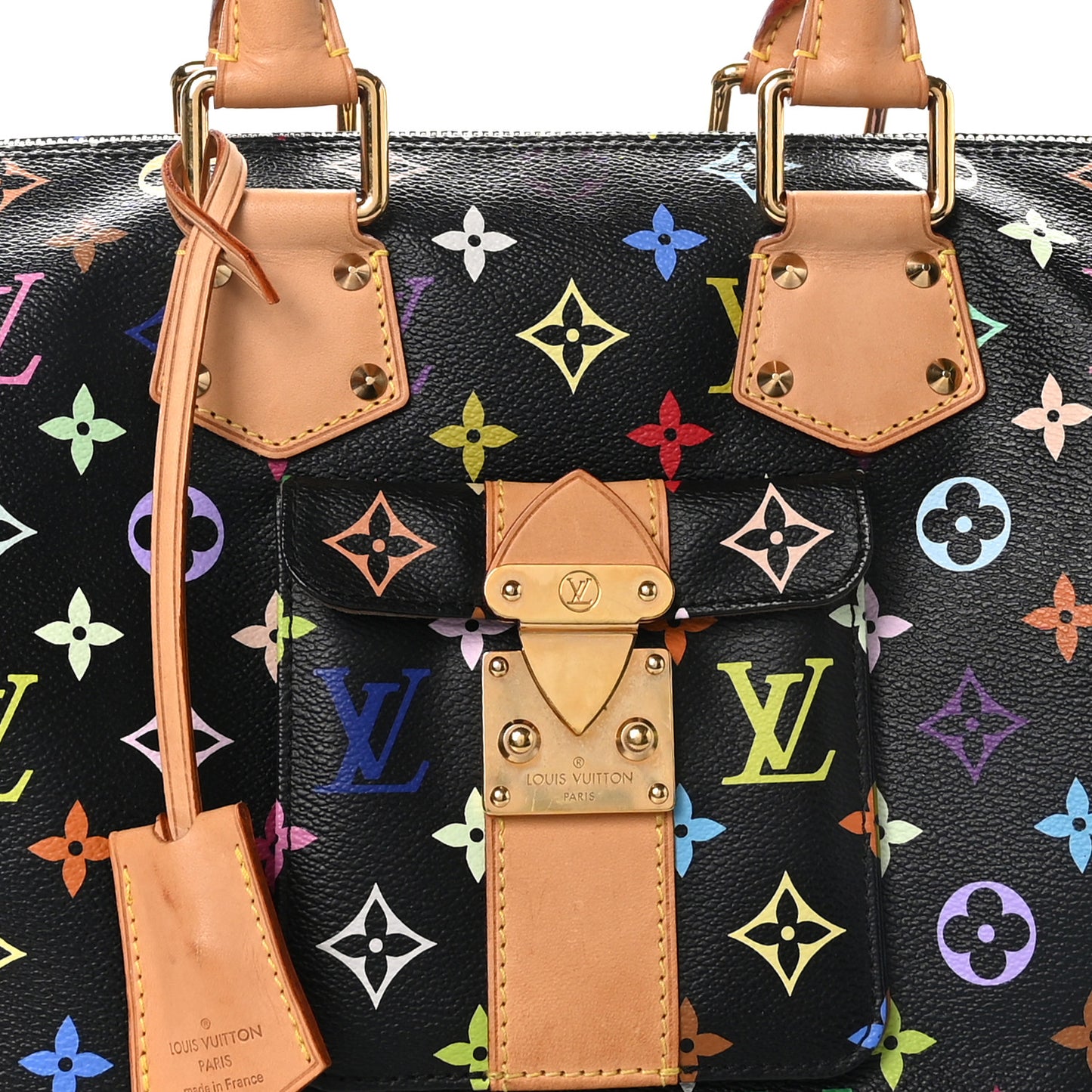 Monogram Multicolor Speedy 30 Black
