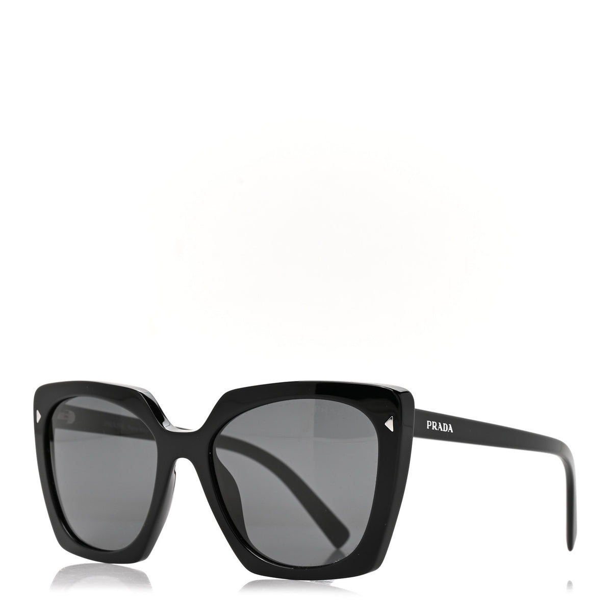 Prada Acetate Sunglasses SPR 23Z Black 1 of 8
