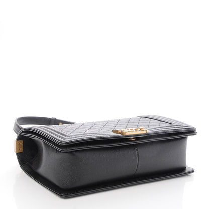 Chanel Caviar Quilted New Medium Boy Flap Black 4 of 8