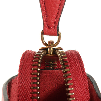 Celine Drummed Calfskin Micro Luggage Coquelicot 14 of 14