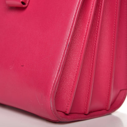 Saint Laurent Calfskin Small Sac De Jour Bubblegum 20 of 23