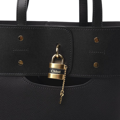 Chloe Smooth Grained Calfskin Medium Aby Tote Black 10 of 10