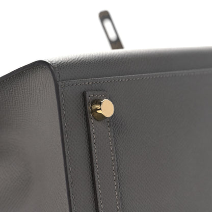 Hermes Epsom Birkin Sellier 25 Gris Meyer 9 of 35