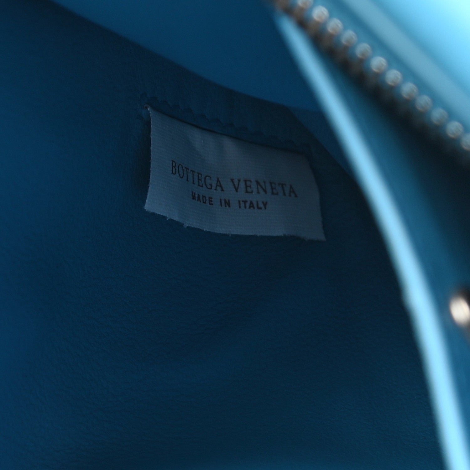 Bottega Veneta Nappa Maxi Blown Up Intrecciato Pouch Clutch Swimming Pool 6 of 8