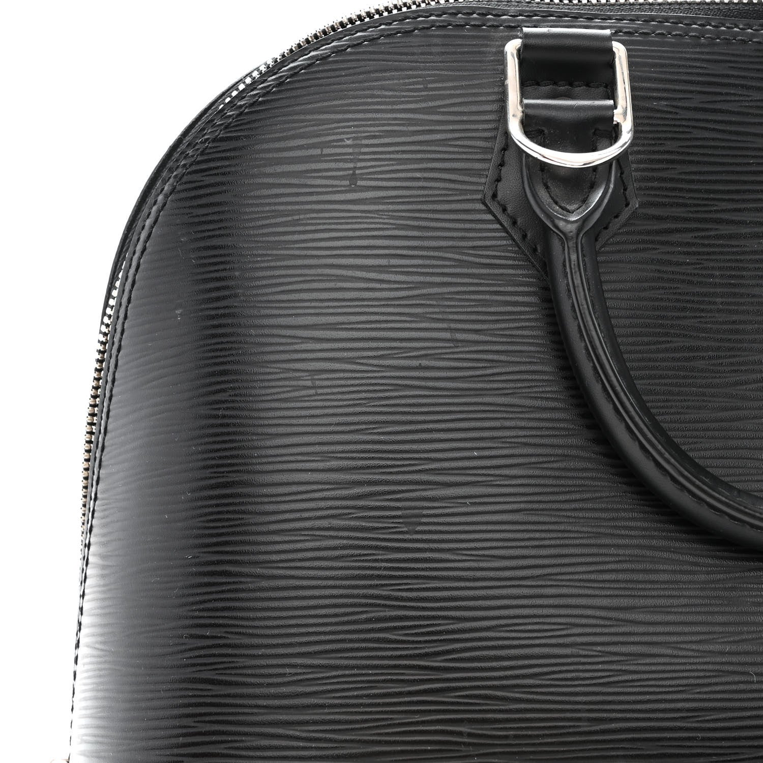 Louis Vuitton Epi Alma MM Black 11 of 13
