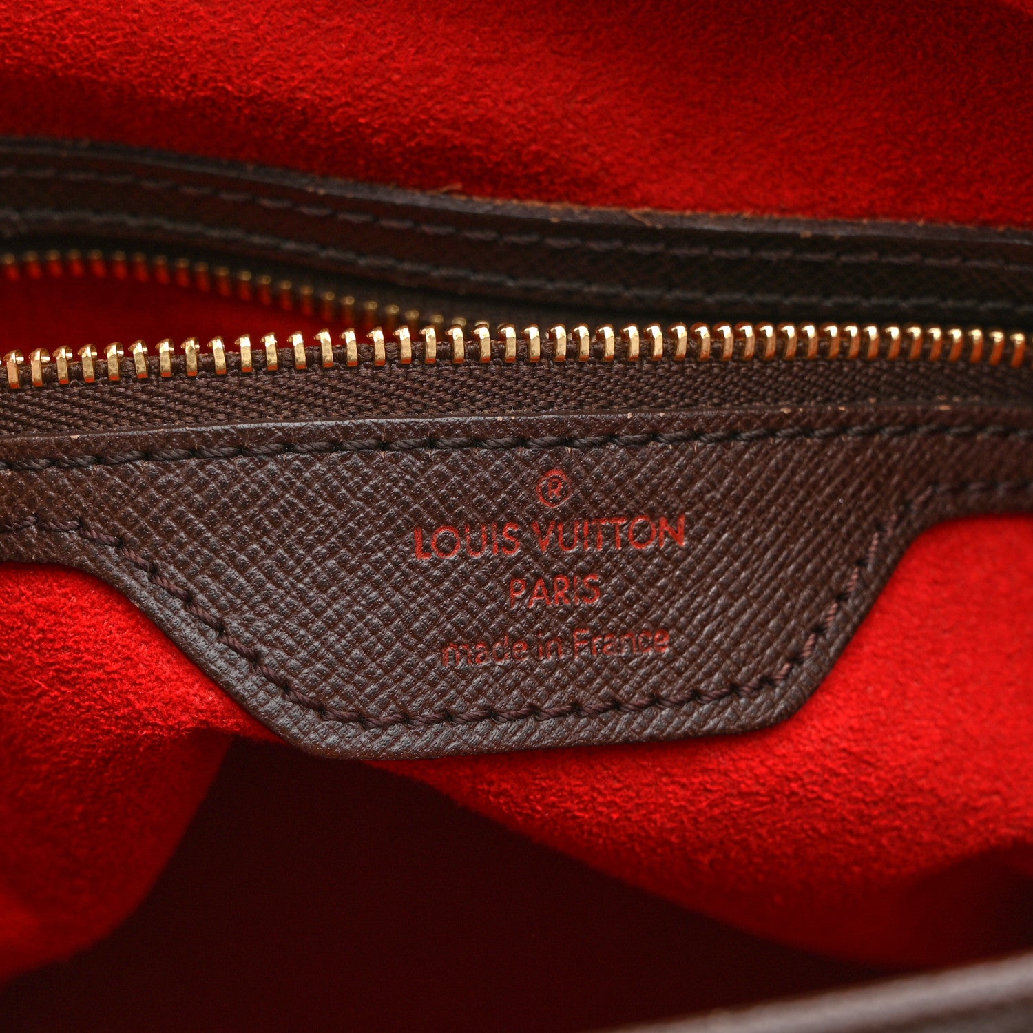 Louis Vuitton Damier Ebene Marais Bucket 23 6 of 10