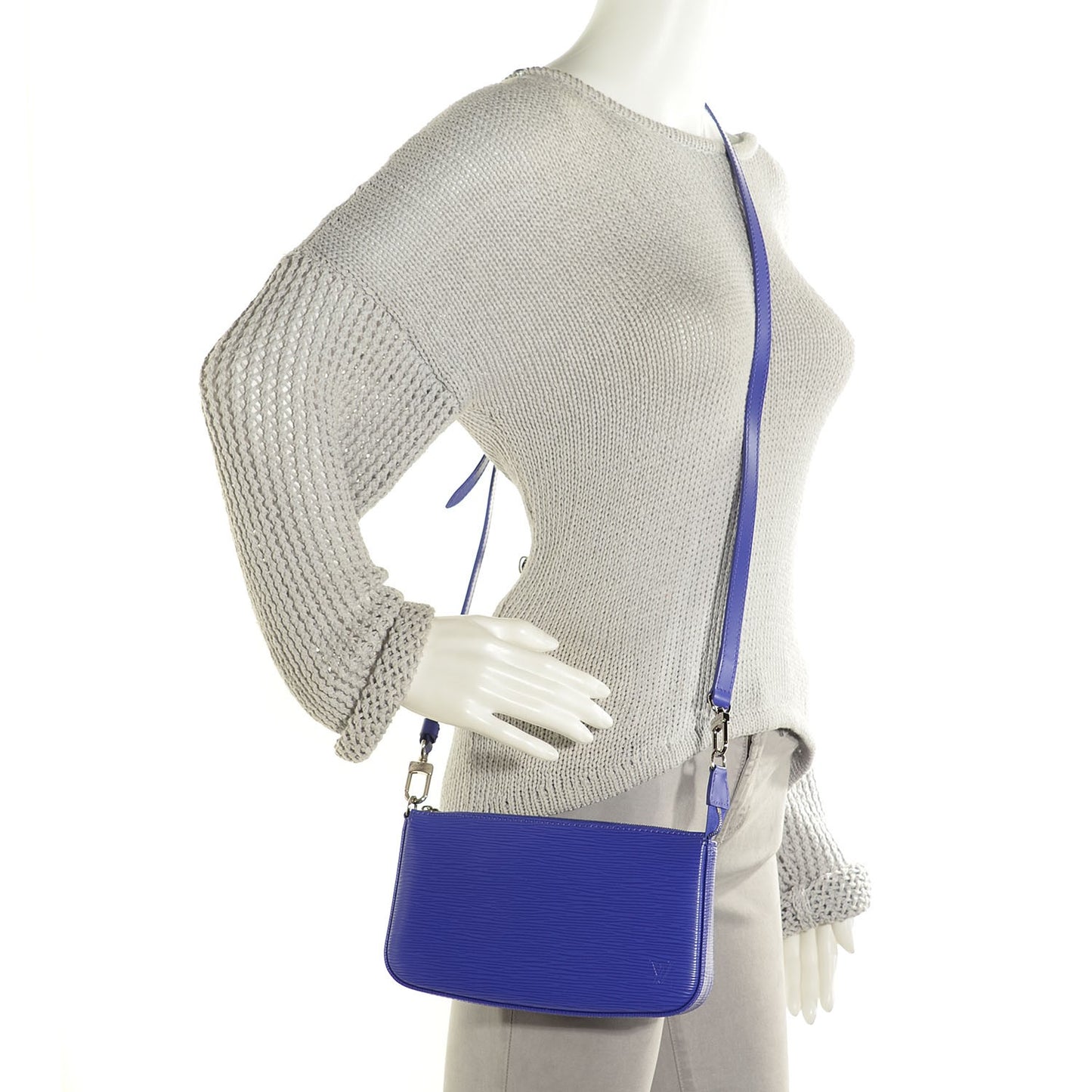 Epi Pochette Accessories NM Figue