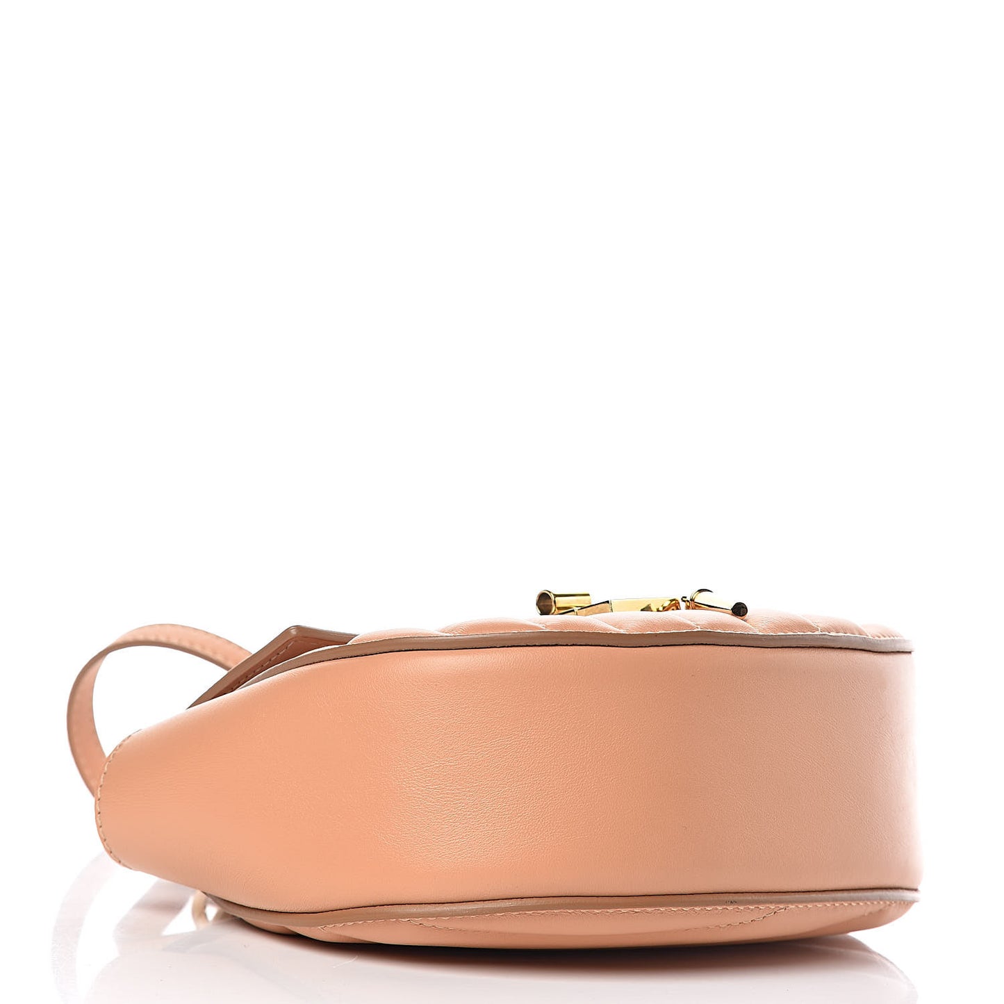 Calfskin Quilted Mini Drew Bijou Shoulder Bag Blushy Pink