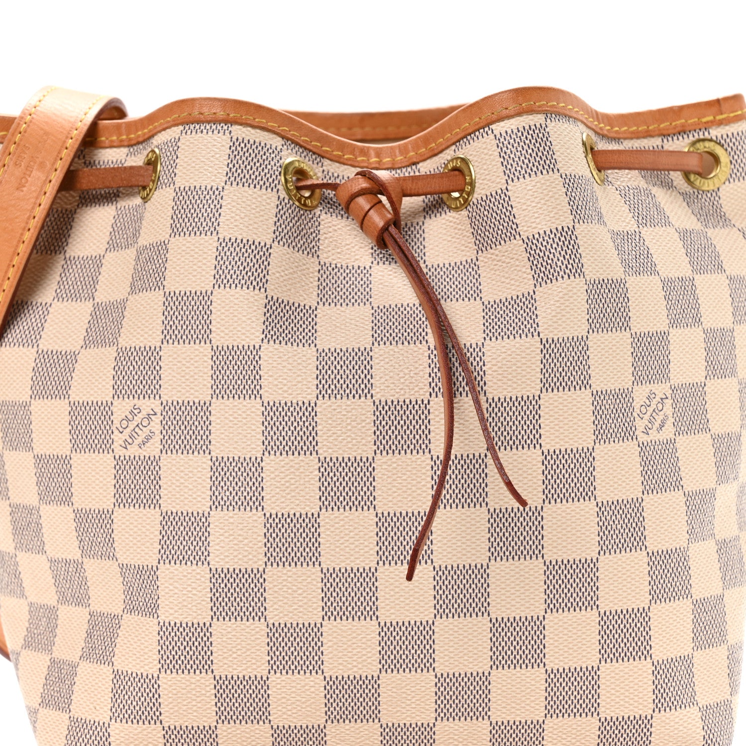 Louis Vuitton Damier Azur Noe BB 8 of 10