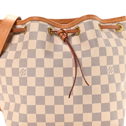 Louis Vuitton Damier Azur Noe BB 8 of 10