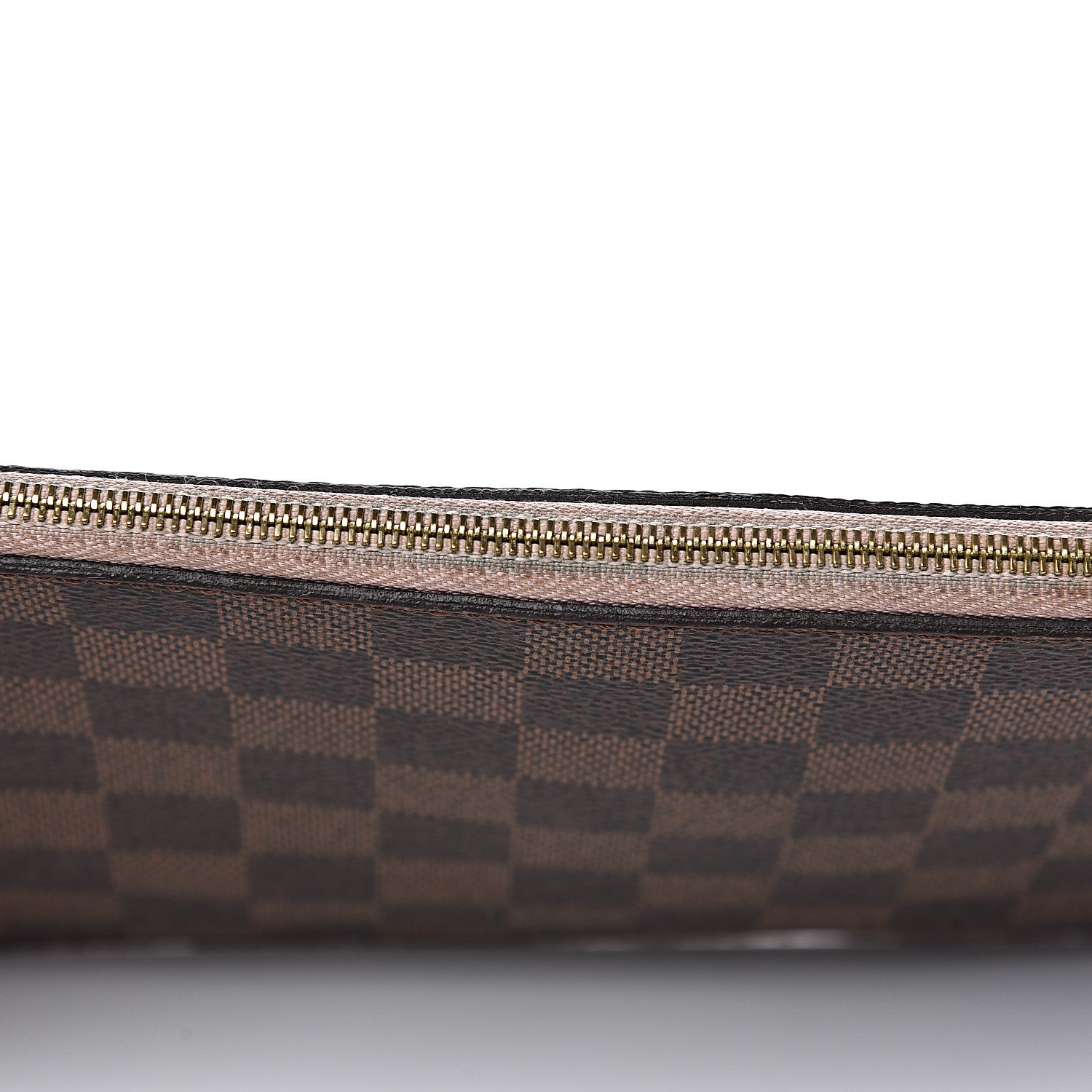 Louis Vuitton Damier Ebene Neverfull MM GM Pochette Rose Ballerine 10 of 13