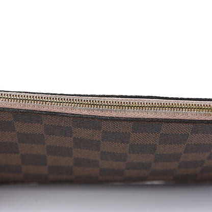 Louis Vuitton Damier Ebene Neverfull MM GM Pochette Rose Ballerine 10 of 13