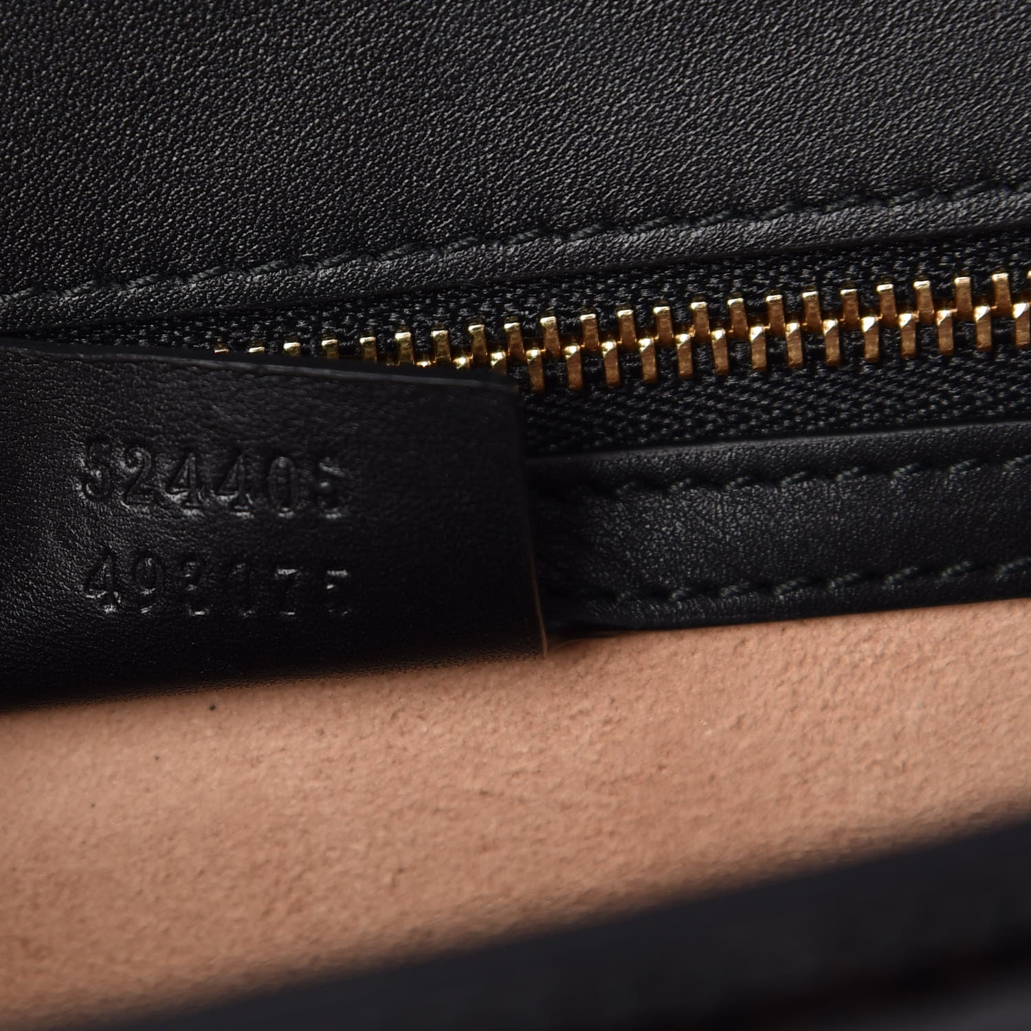 Gucci Velvet GG Monogram Small Sylvie Shoulder Bag Black 7 of 7
