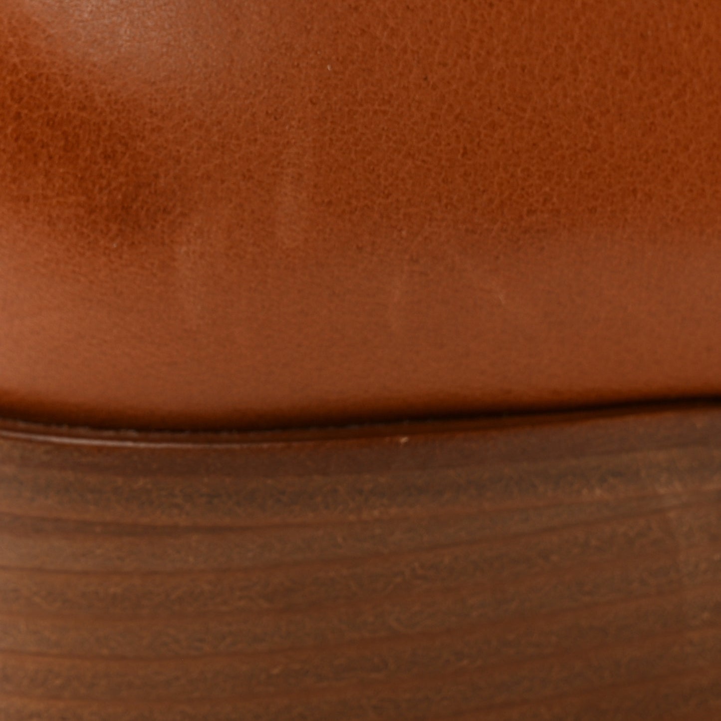 Calfskin CC Logo Mid Calf Boots 37 Caramel