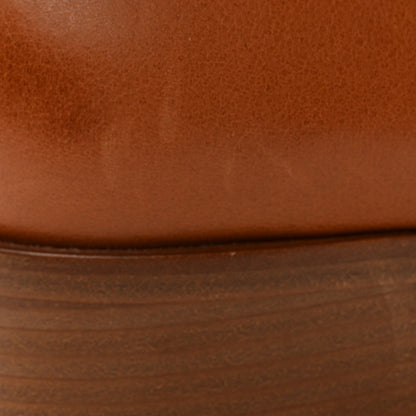 Chanel Calfskin CC Logo Mid Calf Boots 37 Caramel 10 of 12