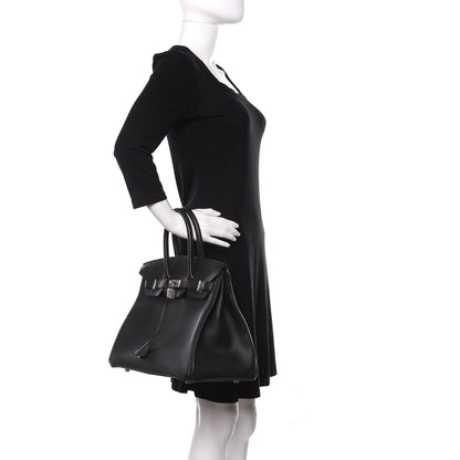 Hermes Epsom Birkin 35 Black 2 of 11