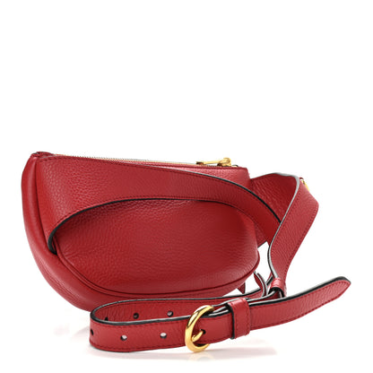 Prada Vitello Daino Small Belt Bag Rosso 2 of 11