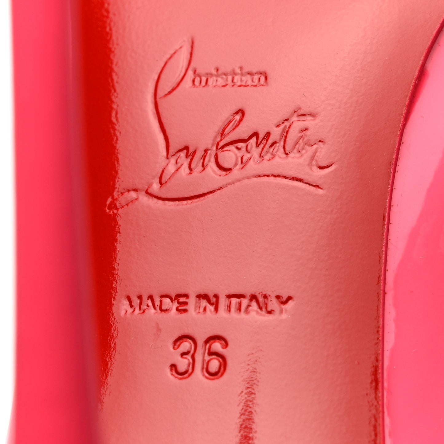 Patent Hot Chick 100 Pumps 36 Pinky