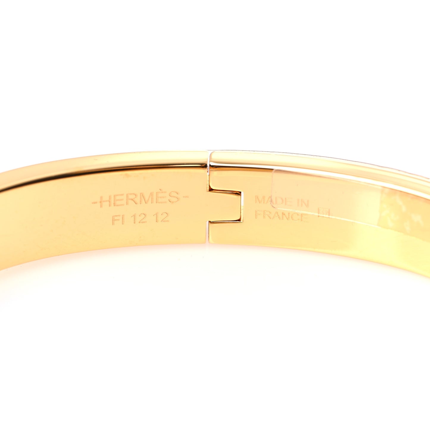 Enamel Mini Farandole Clic Chaine D'Ancre Bracelet Creme