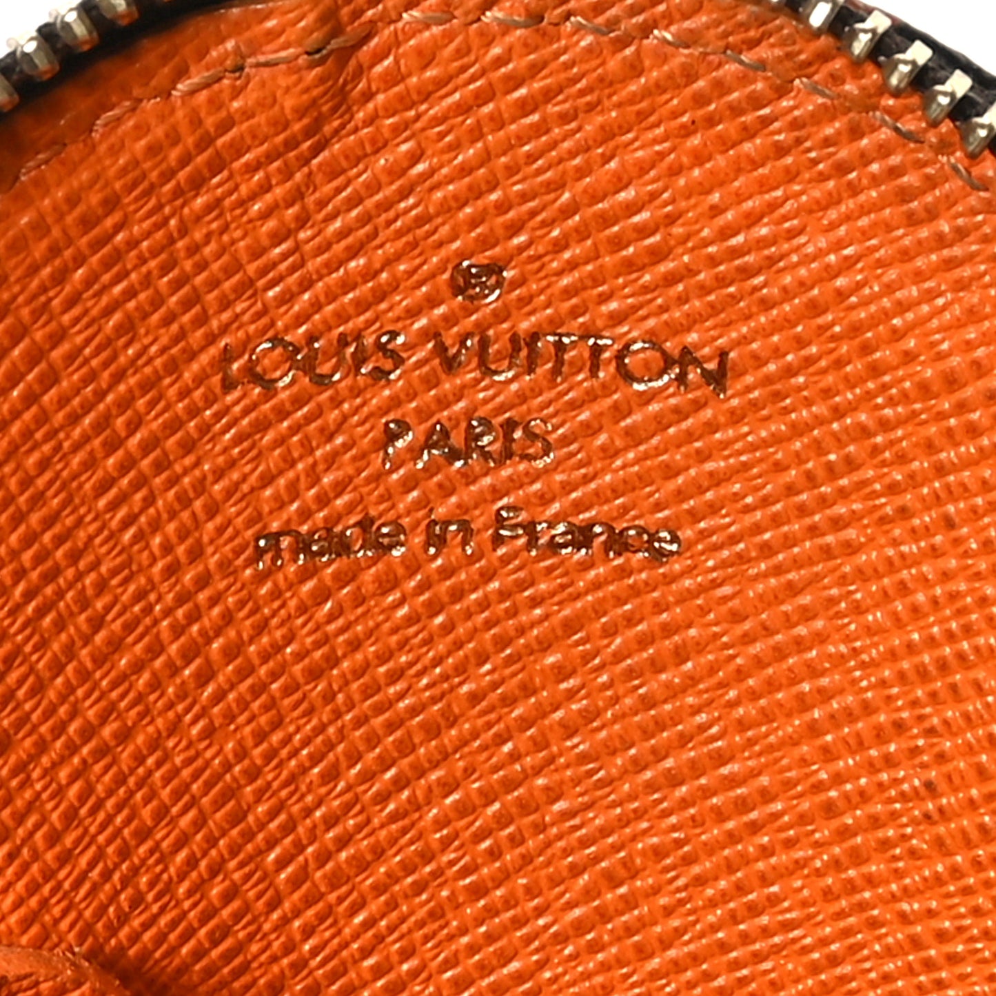 Monogram Groom Round Coin Purse