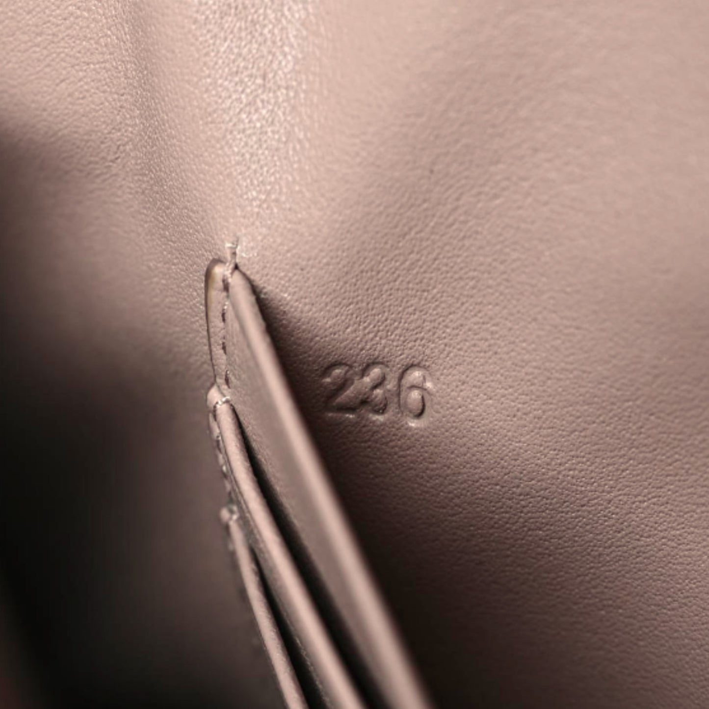Saffiano Metal Envelope Wallet Cammeo