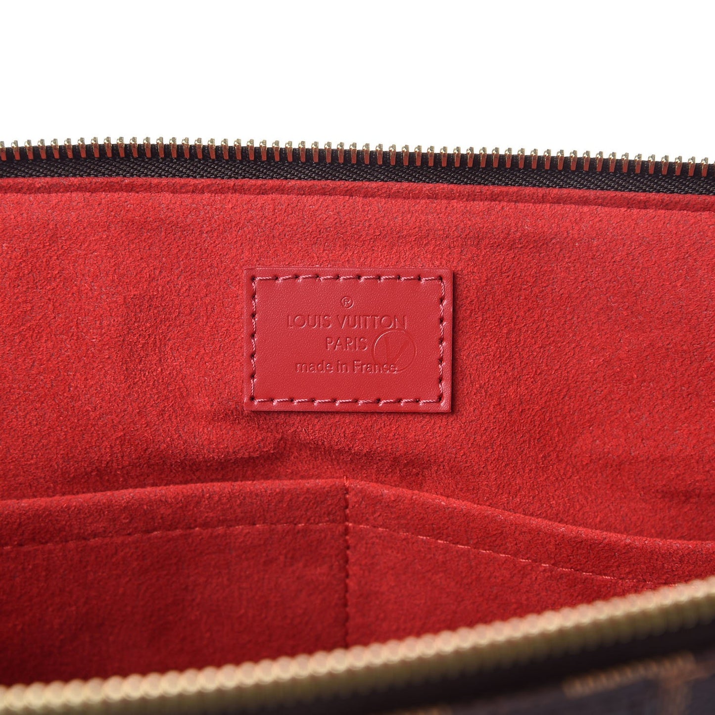 Damier Ebene Caissa Tote PM Cherry