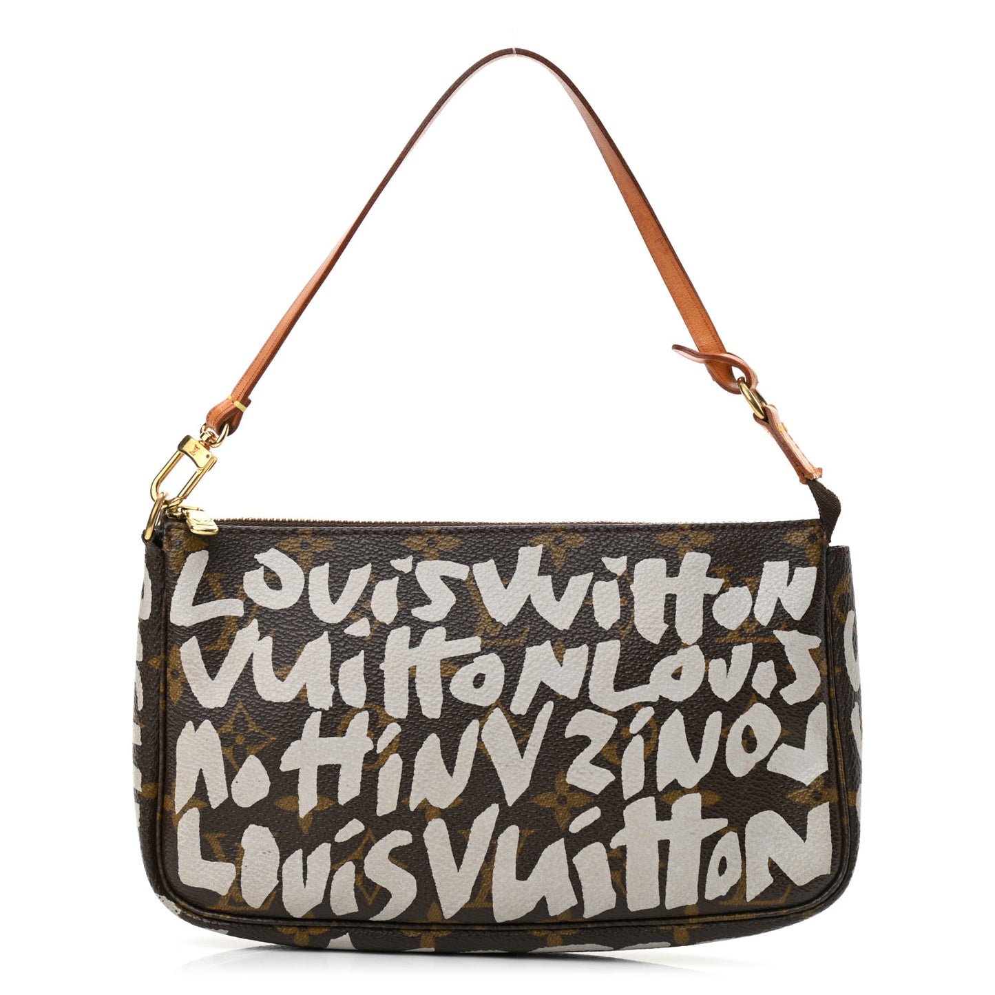 Monogram Graffiti Pochette Accessories Silver