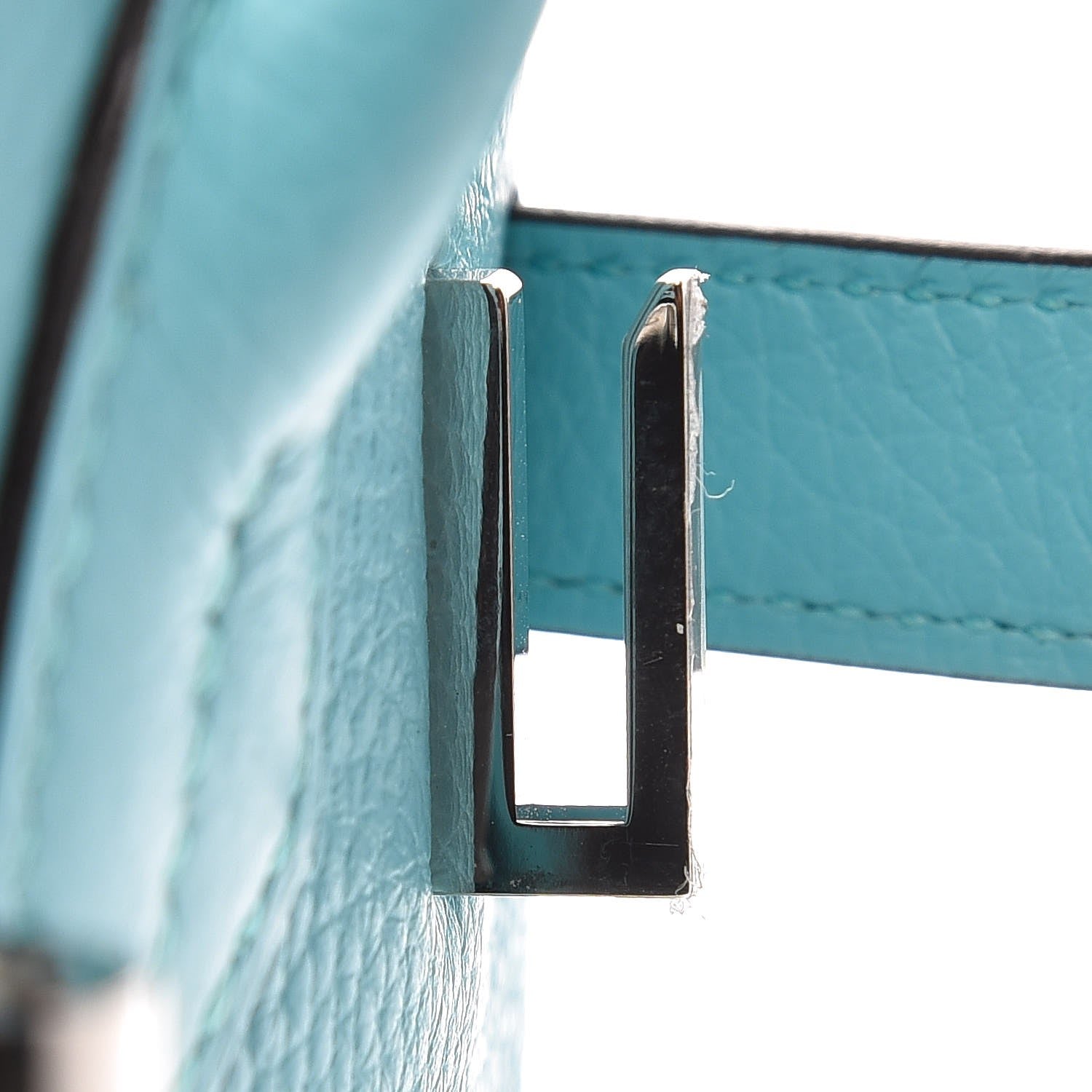 Hermes Taurillon Clemence Birkin 30 Bleu Atoll 16 of 34