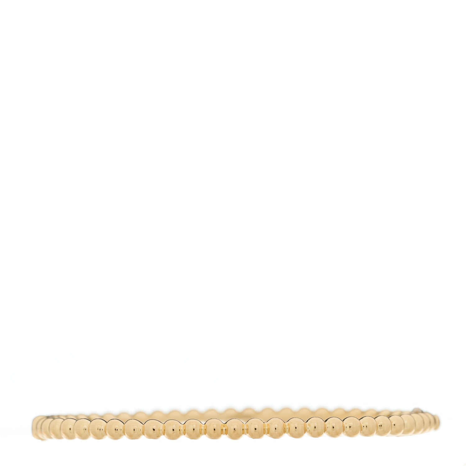 Van Cleef & Arpels 18K Yellow Gold Perlee Pearls of Gold Bracelet M 2 of 5