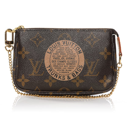 Louis Vuitton Monogram Complice Trunks and Bags Mini Pochette Accessories Beige 1 of 7