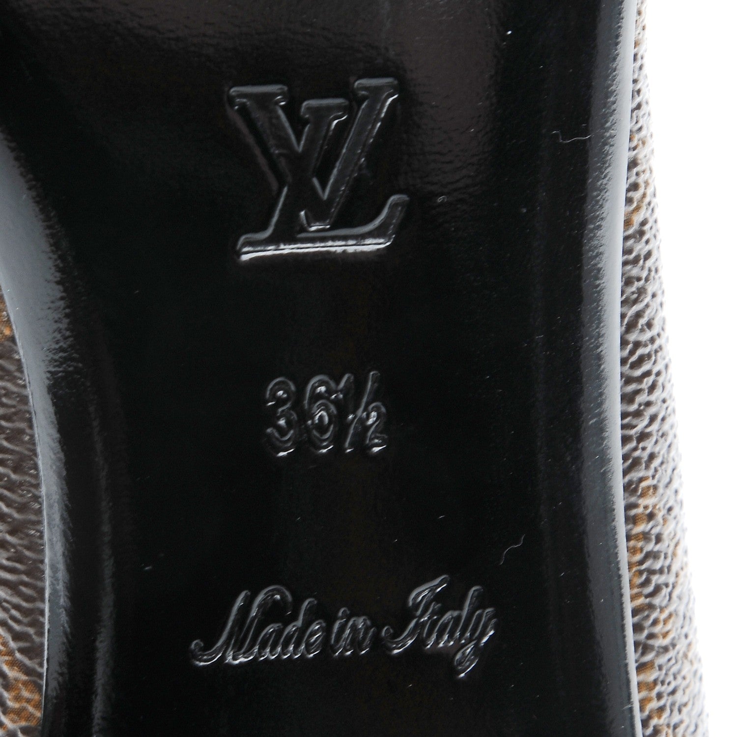 Louis Vuitton Monogram Inspired Ballerina Flats 36.5 6 of 9