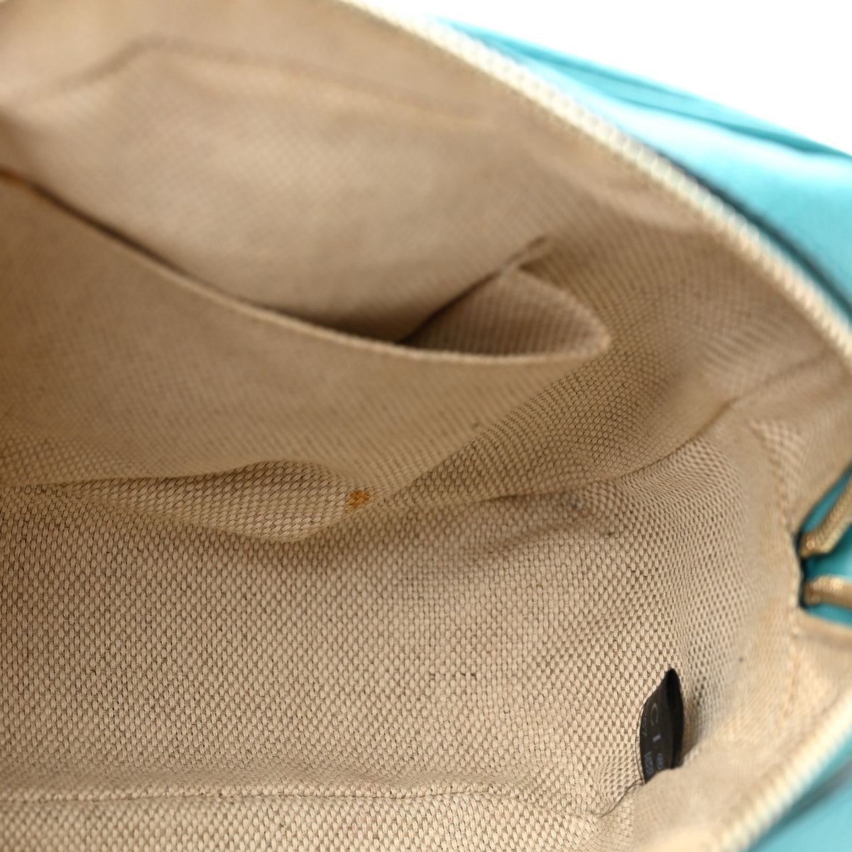 Gucci Pebbled Calfskin Small Soho Disco Bag Deep Cobalt 5 of 13